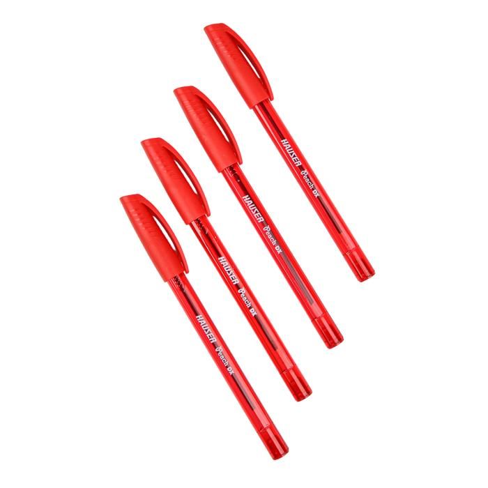 BLISTER DE 4STYLOS À BILLE TEINTÉE PEACH DX COULE