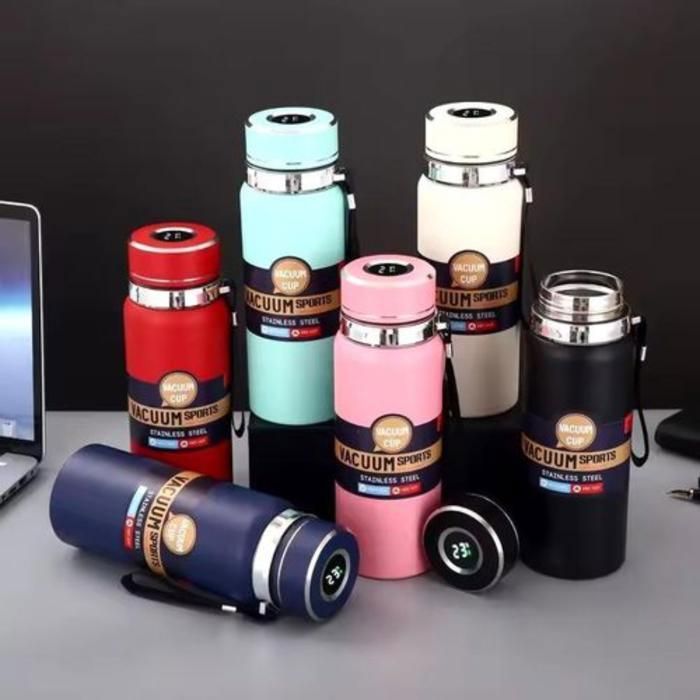 Tasse Isotherme De Voyage En Acier Inoxydable,Pour Les Sports De Plein Air,600ml(Couleur aléatoire)