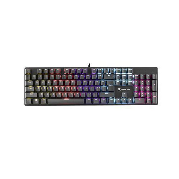 Xtrike Clavier Mécanique Gamer GK-915, Blue Switch Rainbow-
