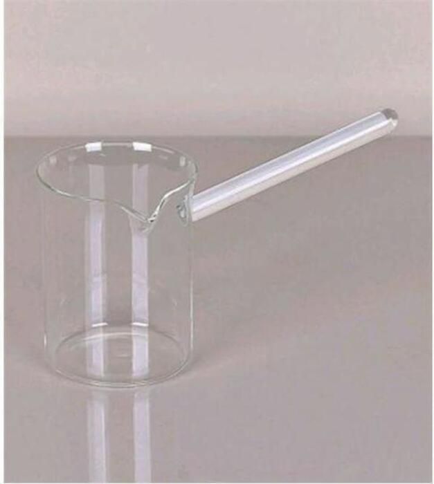 Pot à lait - Verre - 500ML - Résistant - Avec poigne - Transparent