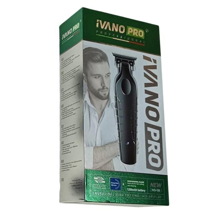 Tondeuse de Précision IVANO PRO IVO-120 – Pour une Finition Zéro Défaut