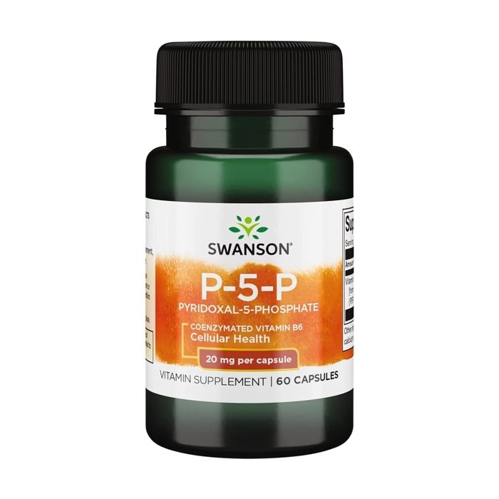 Swanson P-5-p vitamine B6, 20 mg, 60 gélules 4969