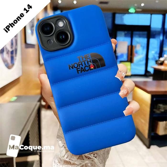 BLEU Coque iPhone 14 normal Antichoc TPU NF