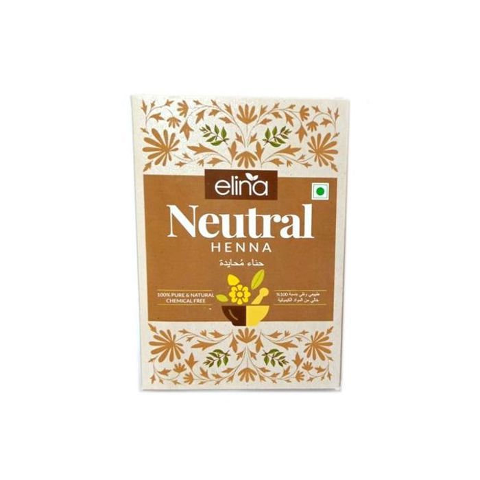 Elina Henné neutre, Henna poudre ayurvedique, fortifiant, assouplissant, protecteur