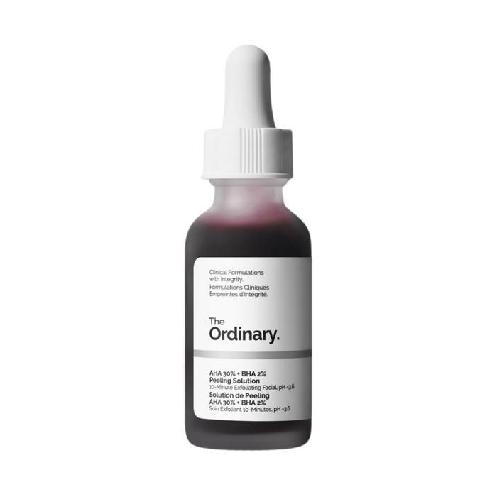 Solution de Peeling AHA 30% + BHA 2% - The Ordinary - 30ML - Exfoliation - Peau lumineuse - Sans alcool