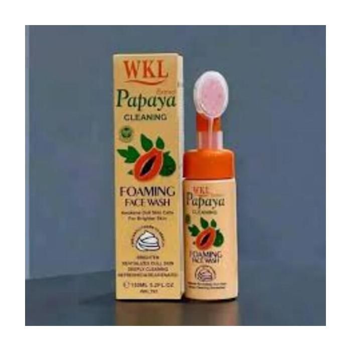 Nettoyant Moussant pour le Visage à la Papaye – Éclat & Pureté