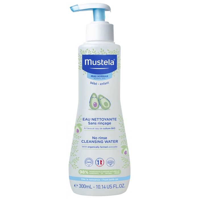 Mustela Eau Nettoyante Sans Rinçage Peau Normale 300ml