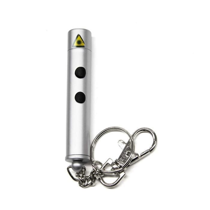 PORTE CLES LAMPE TORCHE LASER M48 Silver