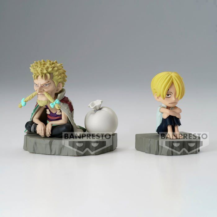 Figurine - Banpresto - One Piece - Sanji & Zeff - 6 cm - Détail élevé