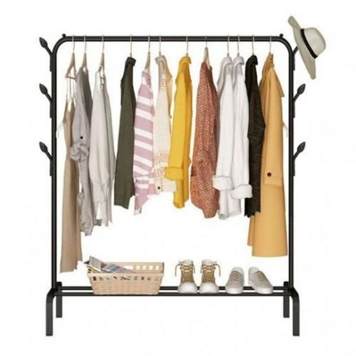 Porte-manteau de Rangement métallique multifonction