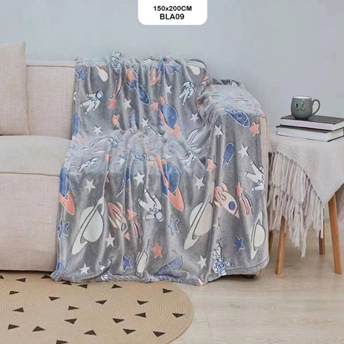 Couverture spatiale phosphorescente