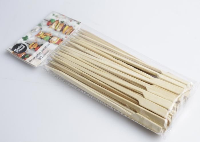 50 brochettes barbecues 18 cm