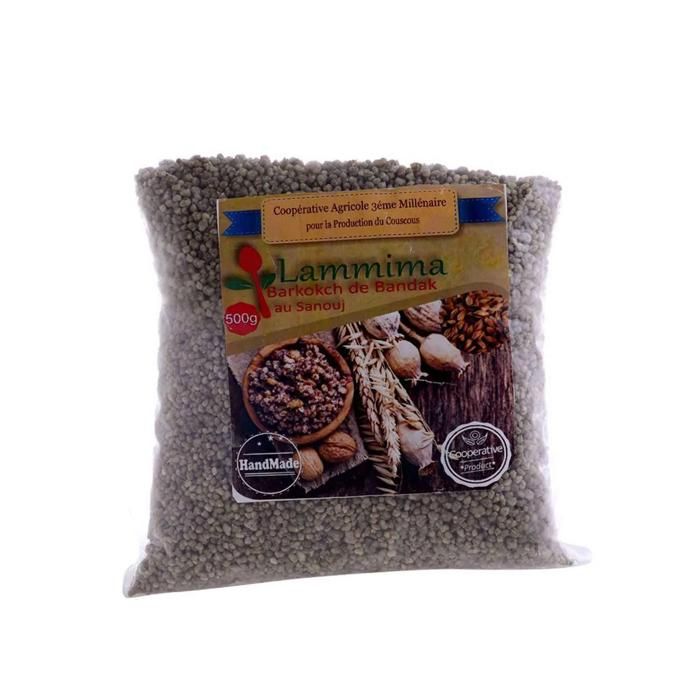 Barkoukch bandak au sanouj sachet en plastique 500g - LAMMIMA