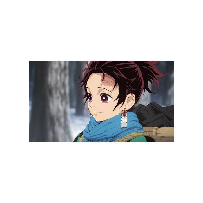 Tanjiro grands Boucles D'oreilles Cosplay Accessoires Anime Demon Slayer Japan