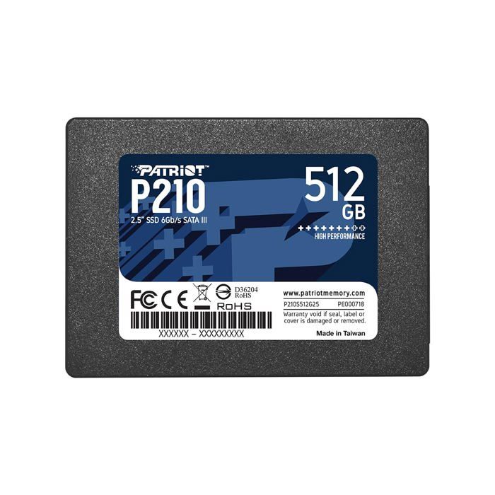 Disque dur SSD P210 S-ATA