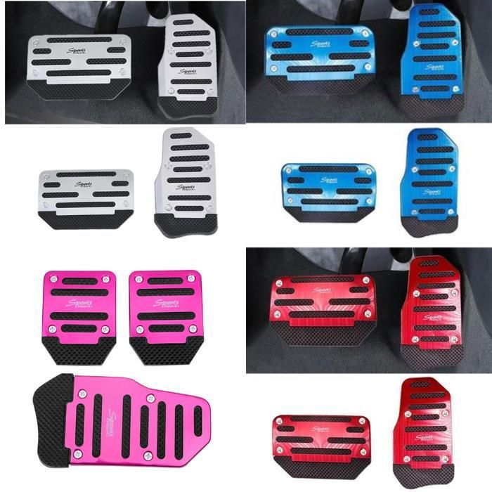 Lot de 2 Pédales Universelles pour Voiture Automatique (Couleur aléatoire)