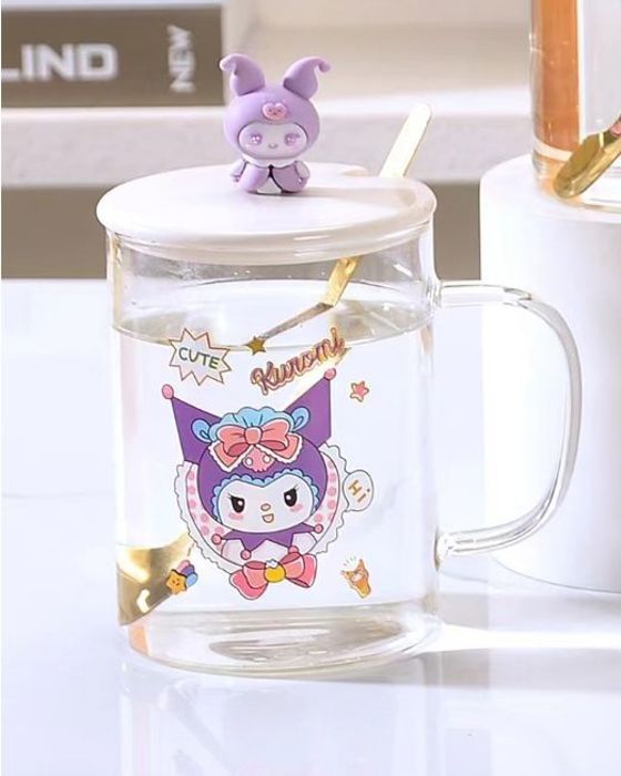 Tasse en verre Kuromi