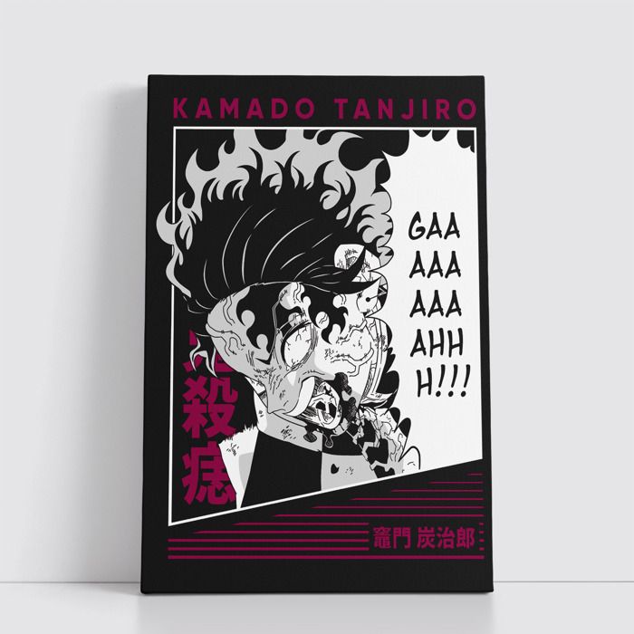Tableau decoratif sur Toile 25x40 cm Anime attack on titan - one piece - Naruto - death note - Jujutsu Kaisen - Spy x Family 1376