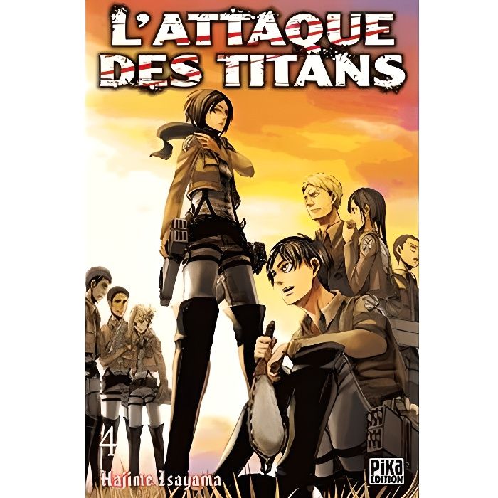L'attaque des titans Tome 4