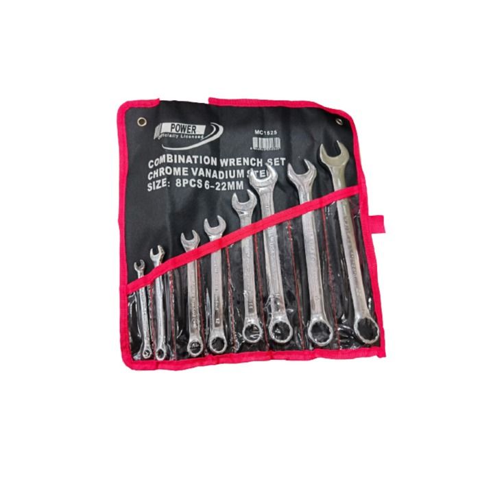 ENSEMBLE DE CLEFS PLAT CRENEAU 8PIECES NORMAL