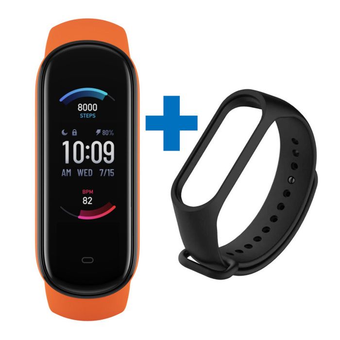 Amazfit Band 5 + Bracelet noir offert
