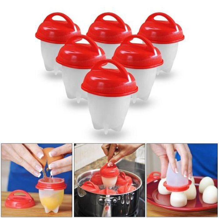 Silicone Egg Boil Bouillir d'œufs en silicone Outils de cuisine