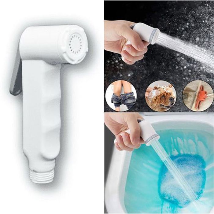 Douchette WC 1 jet d'Eau, hygiène WC, Economie d'eau, élégant pour salle de bain