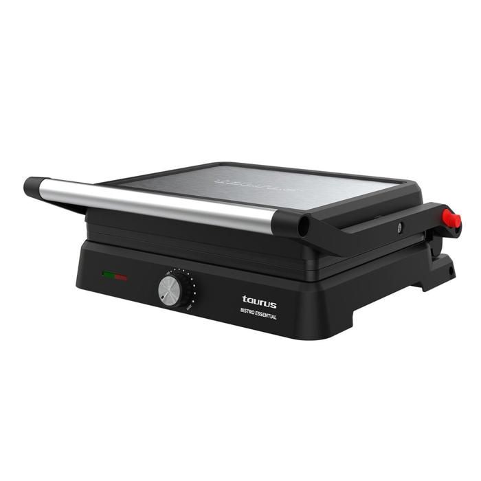 Paninière - Taurus - Essential - 2600 W - Plaques antiadhésives - Ouverture 180°