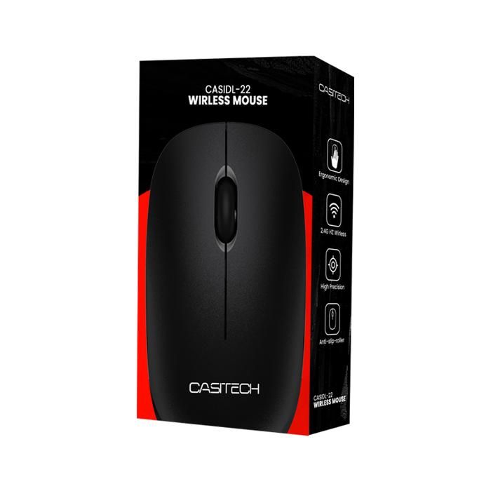 Souris CASITECH sans fil USB, 2.4G 12000DPI 8650A IC (CASIDL-22)