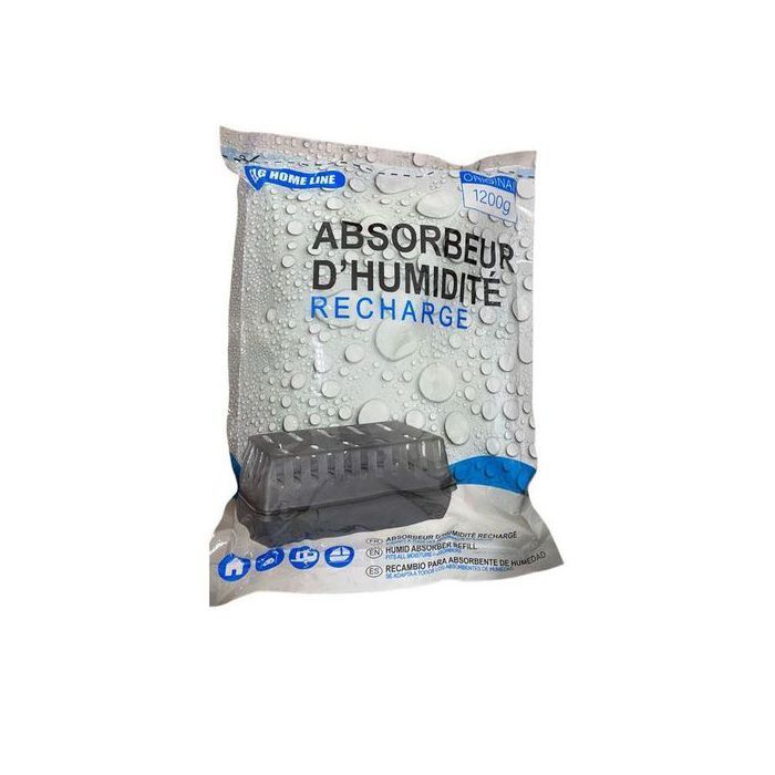 ELG HOME LINE Absorbeur D'Humidité Recharge 1200g , Solution Efficace pour un Air Sain et Sec