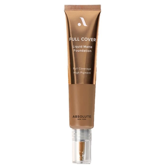 Fond de teint - Full Cover - 05 Warm Toffee - Médium - Tous types de peau - Marron