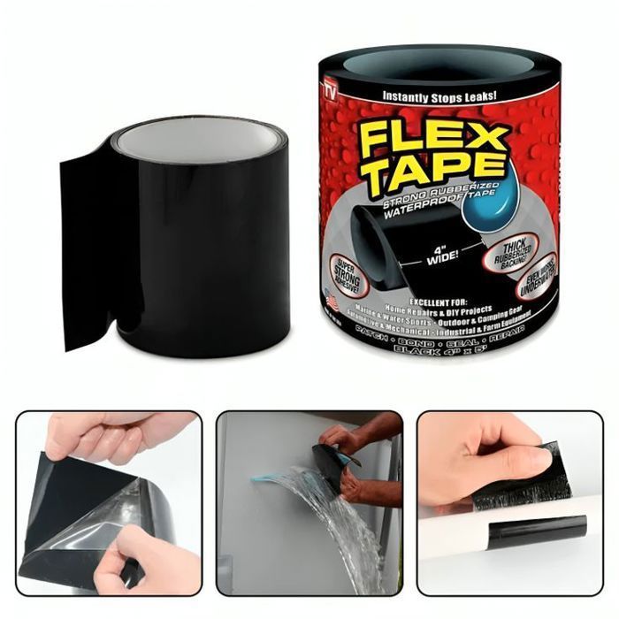 Flex Tape Rubberized Waterproof Adhesive Tape