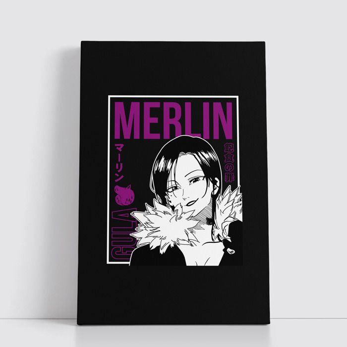 Tableau Manga Japonais sur Toile – Affiche Murale Anime 25x40 cm pour Déco Otaku 63