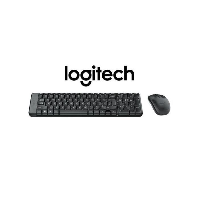 Logitech Clavier et souris sans fil MK220