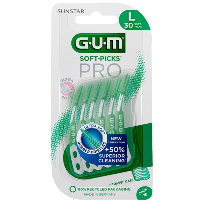 Brossettes Interdentaires-GUM Soft-Picks Pro x30 (Taille : L)