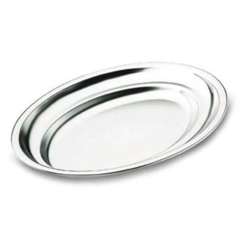 Plat Ovale - Lacor - 61881 - Inox 18% Cr. - 80X48 cm - Gris