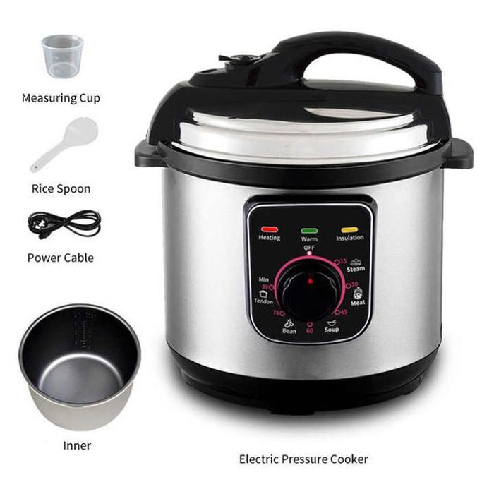 Robot Autocuiseur - Smart Cocotte - 6L - Haute pression - Cuiseur vapeur - Économie d'énergie