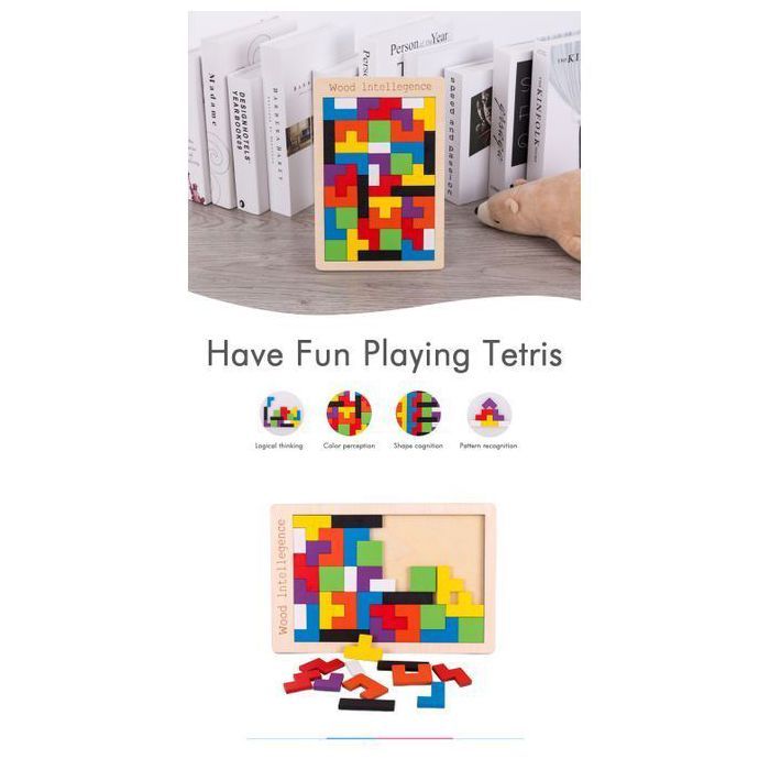 Le jeu de puzzle géométrique