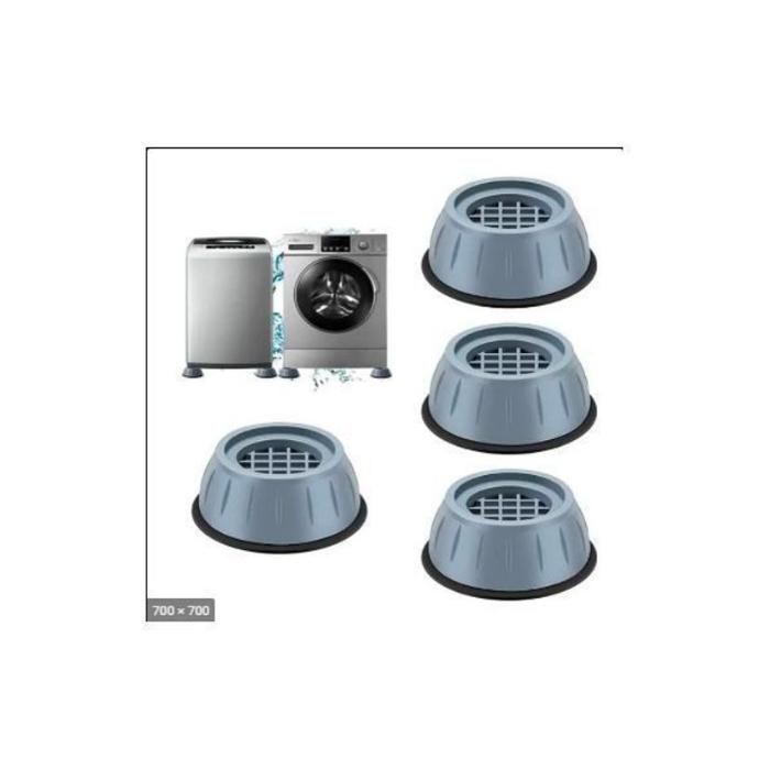 tapis Anti-Vibrations Machine À Laver 4 pièces