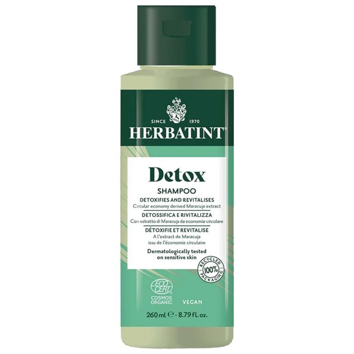 Herbatint Shampoing Détox Cheveux Normaux Bio 260 ml