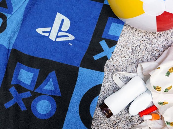 Serviette de Plage Ultra Fine Séchage Rapide Anti-Sable - PLAYSTATION