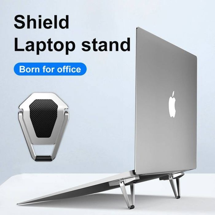 Support PC Portable Metal Laptop Stand 2 Pièces