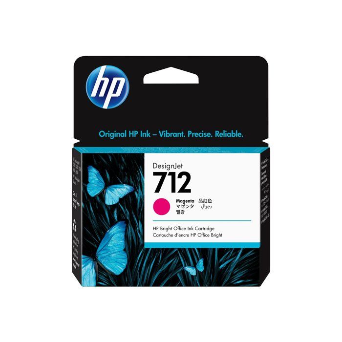 Cartouche d'encre - HP - 712 - Magenta - 29 ml - Produit original