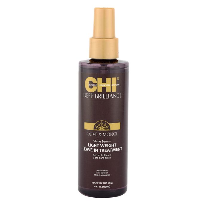 Deep Brilliance Shine Serum Lightweight sans rinçage par CHI pour unisexe - traitement 6 oz