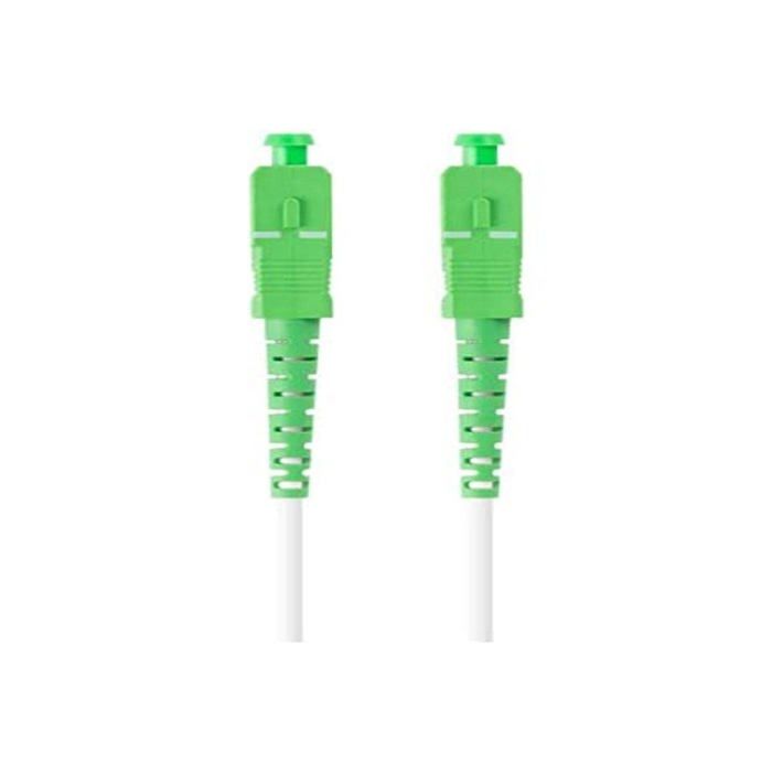 Fiberoptisk kabel - Lanberg - 20m - Mono SC/APC - Simplex G657A2 - LSZH Vit
