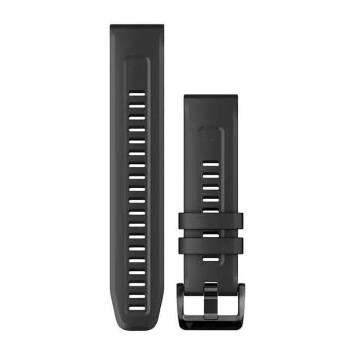 GARMIN BRACELET DE MONTRE QUICKFIT 22 SILICONE NOIR