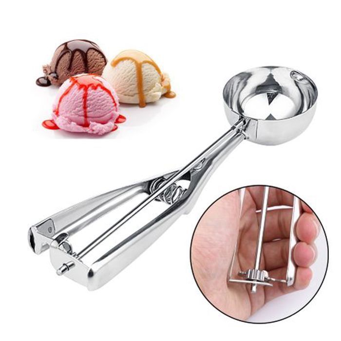 Cuillère à glace - pelle à crème glacée en acier inoxydable //Accessoire de boule d'ice crème