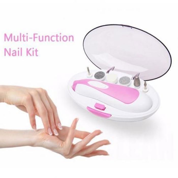 Machine de manucure et pédicure, Lime à ongles électrique 6 Bits pour ongles