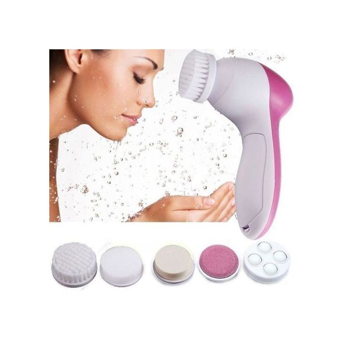 Brosse Électrique de Nettoyage et Soin du Visage, 5 en 1