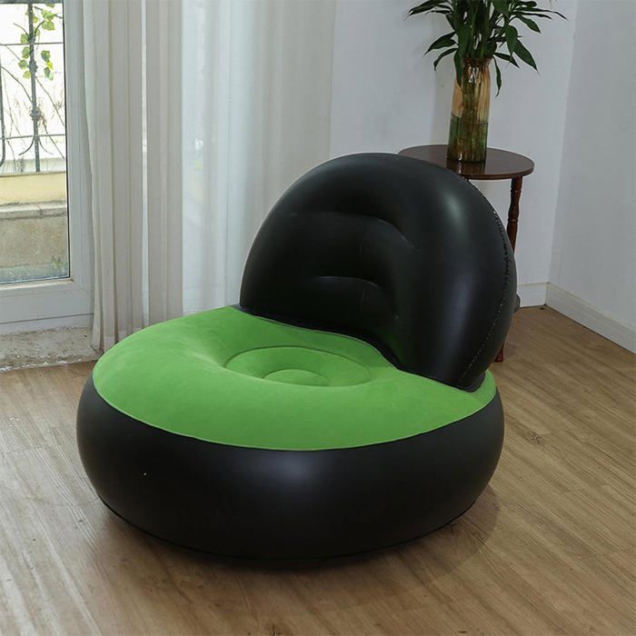 Fauteuil Gonflable en forme de L avec dossier pour la maison et les activités de plein air